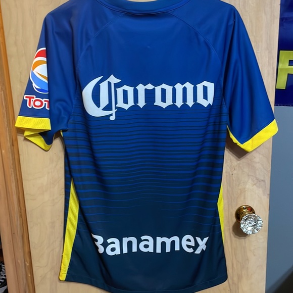 Nike Mexico Club America Liga MX 2015/16 Away Men’s Small Soccer Jersey - Picture 2 of 2